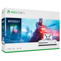 Microsoft Xbox One S + Battlefield V / Белый photo 16