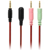 Căști Sven AP G858MV Red Black Cu fir/ Gaming photo 5
