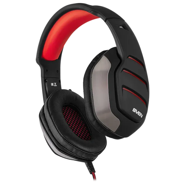 Căști Sven AP U997MV Red Black Cu fir/ Gaming photo 4