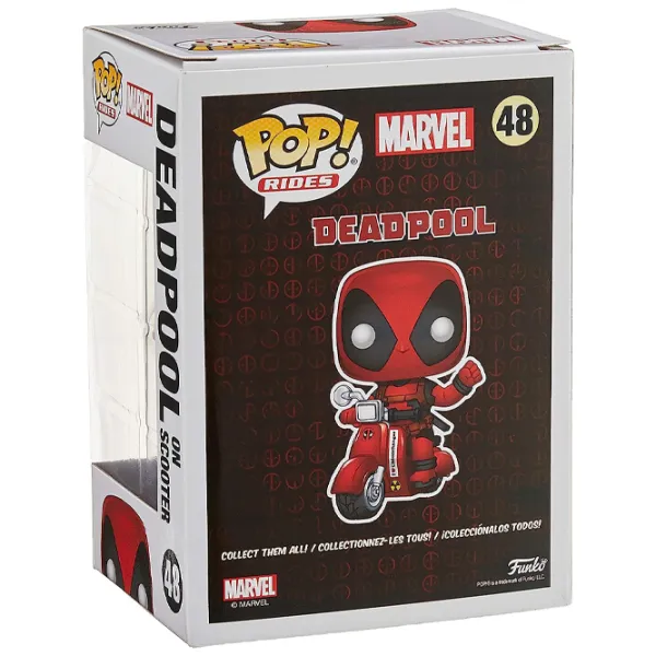 Фигурка Funko Deadpool Deadpool & Scooter 3+/ Красный photo 5