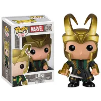 Figurină Funko Marvel Loki w/ Helmet 3+/ Green photo 3