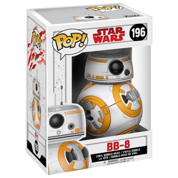 Figurină Funko Star Wars EP8: BB-8 3+ / White photo 2 Figurină Funko Star Wars EP8: BB-8 3+ / White photo 2