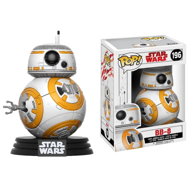 Figurină Funko Star Wars EP8: BB-8 3+ / White photo 3 Figurină Funko Star Wars EP8: BB-8 3+ / White photo 3