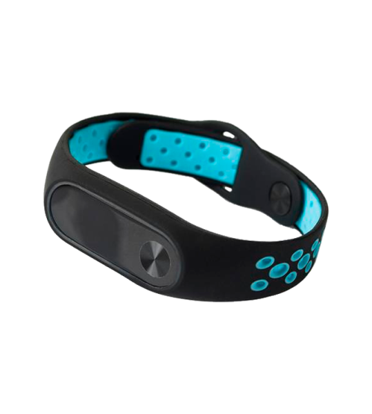 Xiaomi Mi Band 2 Bratara Black-Blue 10.6 mm/ Blue Black photo 4