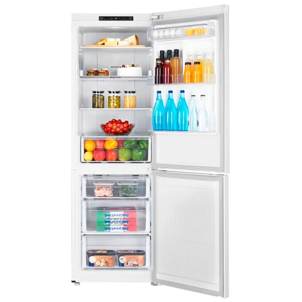 Frigider Samsung RB33J3000WW/UA cu congelator jos 328 l / 185 cm / White photo 5