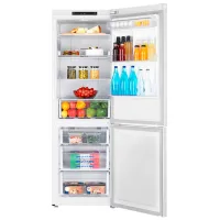 Frigider Samsung RB33J3000WW/UA cu congelator jos 328 l / 185 cm / White photo 5
