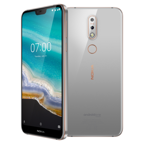 Nokia 7.1 4 ГБ/ 64 ГБ/ Dual SIM/ Steel Серебристый photo 5