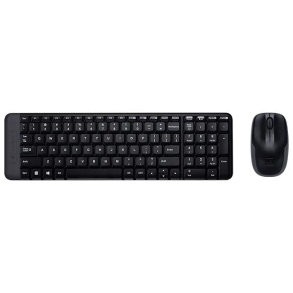 Клавиатура и Мышь Logitech MK 220 Беспроводные/ Черный photo 5