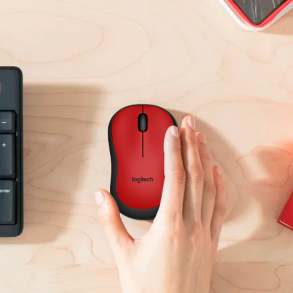 Mouse Logitech M220 USB/ Red photo 5