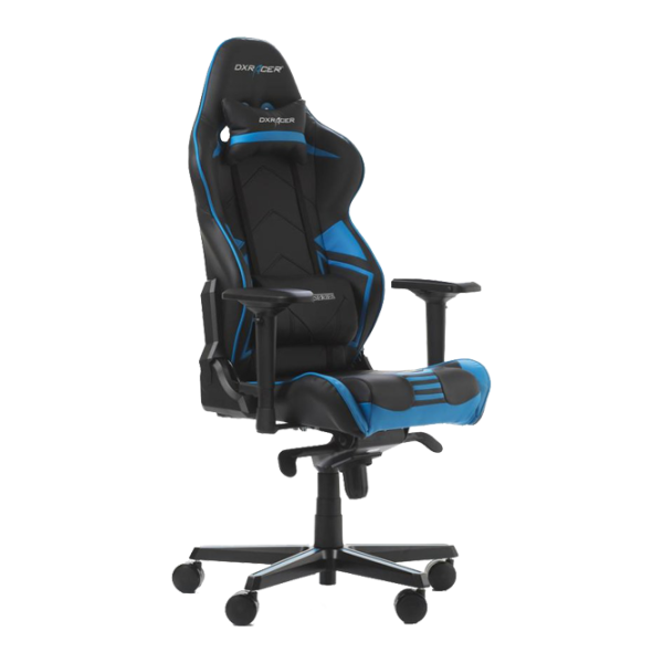 Scaun Gaming DXRacer Racing PRO Blue Black photo 2