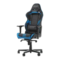 Scaun Gaming DXRacer Racing PRO Blue Black photo 4