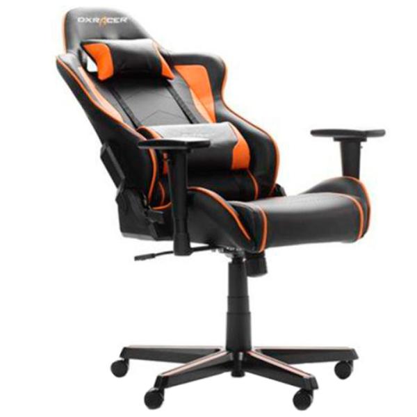 Scaun Gaming DXRacer Formula GC-F08-NO-H1 Orange Black photo 5