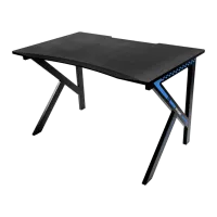 Masă gaming AKRACING Anvil Black Blue photo 2