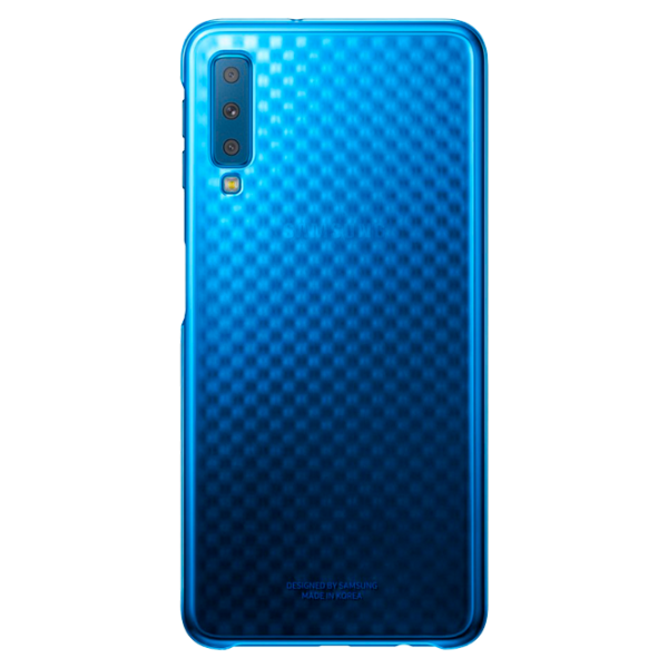 Husa Samsung Galaxy A7 (2018) Original Back/ PP/ Gradation  Blue photo 2