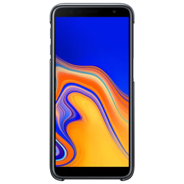 Чехол для смартфона Samsung Galaxy J6 Plus (2018) Samsung/ Back/ PP/ Gradation Черный photo 2