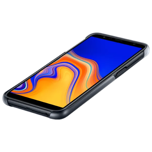 Чехол для смартфона Samsung Galaxy J6 Plus (2018) Samsung/ Back/ PP/ Gradation Черный photo 4