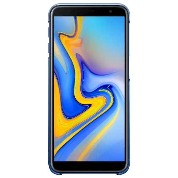 Чехол для смартфона Samsung Galaxy J6 Plus (2018) Samsung/ Back/ PP/ Gradation Синий photo 2