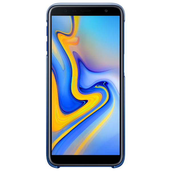 Чехол для смартфона Samsung Galaxy J6 Plus (2018) Samsung/ Back/ PP/ Gradation Синий photo 2