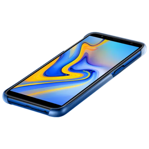 Чехол для смартфона Samsung Galaxy J6 Plus (2018) Samsung/ Back/ PP/ Gradation Синий photo 4