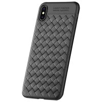 Husă pentru smartphone Apple iPhone XS Max USAMS/ Back/ TPU/ Black photo 2