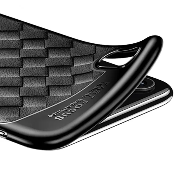 Husă pentru smartphone Apple iPhone XS Max USAMS/ Back/ TPU/ Black photo 3
