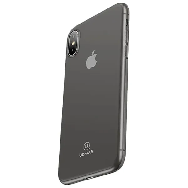 Husă pentru smartphone Apple iPhone X USAMS/ Back/ TPU/ Transparent Black photo 2 Husă pentru smartphone Apple iPhone X USAMS/ Back/ TPU/ Transparent Black photo 2