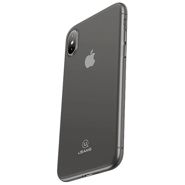 Husă pentru smartphone Apple iPhone X USAMS/ Back/ TPU/ Transparent Black photo 2 Husă pentru smartphone Apple iPhone X USAMS/ Back/ TPU/ Transparent Black photo 2