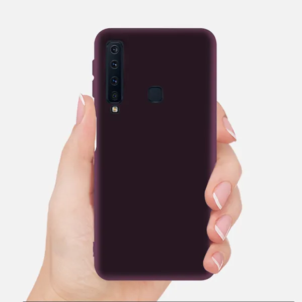 Husă pentru smartphone Samsung Galaxy A9 (2018) Screen Geeks/ Back/ TPU/ Wine Red photo 3