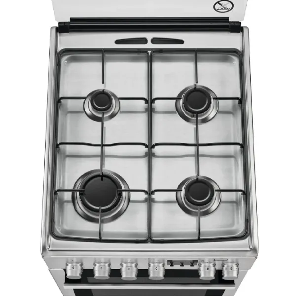 Aragaz AEG CKB56400BX Pe gaz/ Inox/ Black photo 3