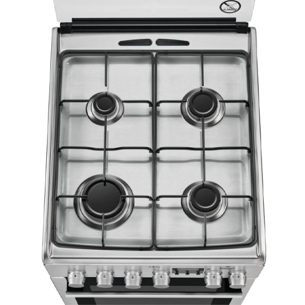 Aragaz AEG CKB56400BX Pe gaz/ Inox/ Black photo 3