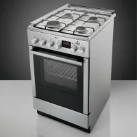 Aragaz AEG CKB56400BX Pe gaz/ Inox/ Black photo 8