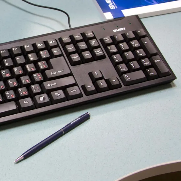 Клавиатура Sven Standard 303 Проводная/ Черный photo 4