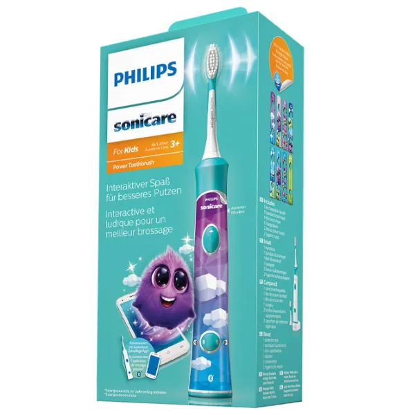 Periuță de dinți electrică Philips HX6322/ 04 Sonicare Cu impuls/ Blue photo 5