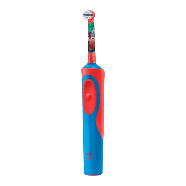 Periuta de dinti electrica Braun D12.513 Kids Cars  Pentru copii/ 2D/ Red Blue photo 2 Periuta de dinti electrica Braun D12.513 Kids Cars  Pentru copii/ 2D/ Red Blue photo 2