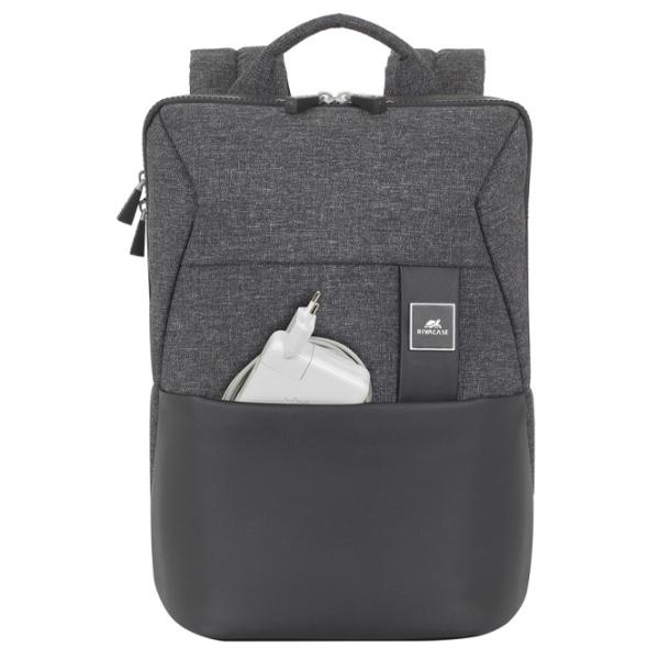 Rucsac RivaCase 8825 13.3"/ Gray Black/ 12 l photo 2