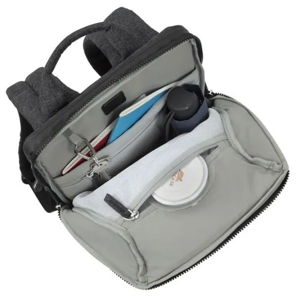 Rucsac RivaCase 8825 13.3"/ Gray Black/ 12 l photo 10