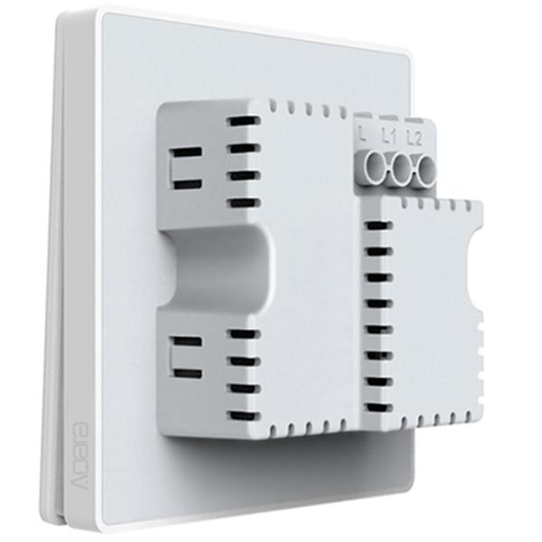 Comutator Smart Xiaomi Aqara Double Key Белый photo 4 Comutator Smart Xiaomi Aqara Double Key Белый photo 4