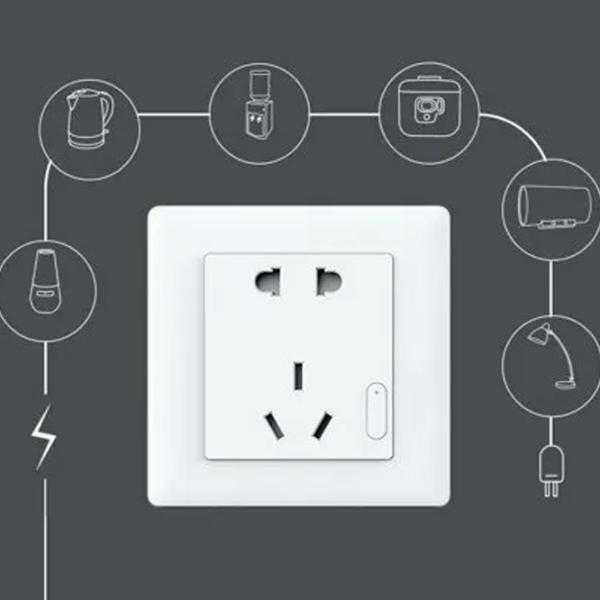 Smart priza Aqara Wall Socket White photo 5