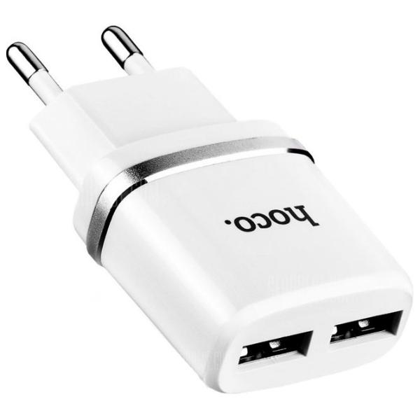 Încărcător de rețea Hoco C12 Type-C White photo 3