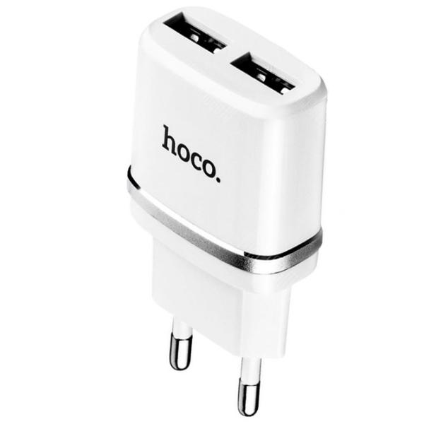 Încărcător de rețea Hoco C12 Type-C White photo 4