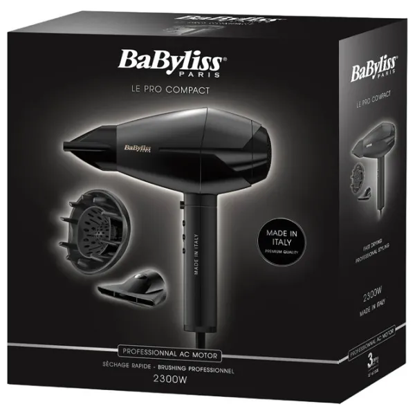 Uscător de păr Babyliss 6720E 2300 W / Black photo 5