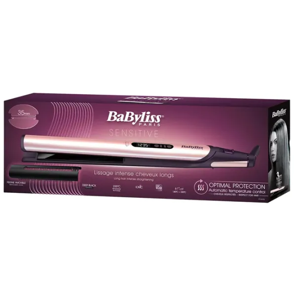 Placă de îndreptat părul Babyliss ST460E 95 W/ Black Pink photo 5