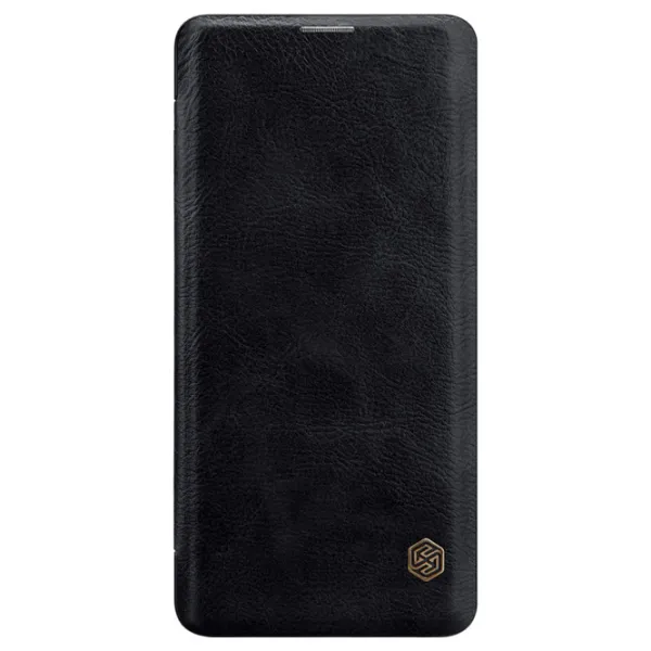 Husă pentru smartphone Samsung Galaxy S10 Nillkin/ Flip Cover/ Piele/ Black photo 2