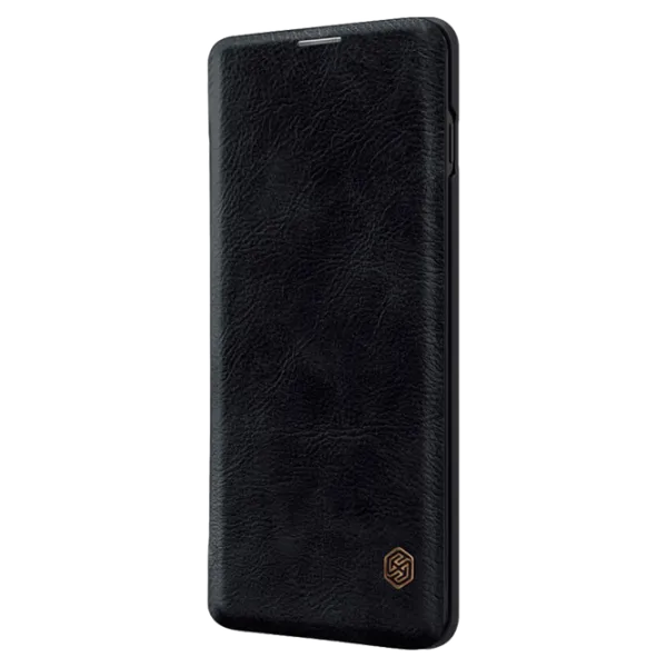 Husa Samsung Galaxy S10+ Nillkin Flip Cover/ Leather/ Black photo 3