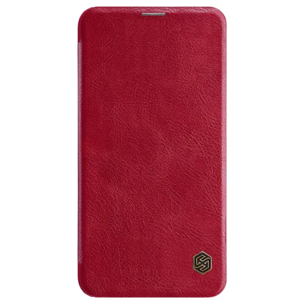 Husă pentru smartphone Samsung Galaxy S10e Nillkin/ Flip Cover/ Piele/ Red photo 2