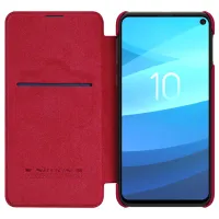 Чехол для смартфона Samsung Galaxy S10e Nillkin/ Flip Cover/ Кожа/ Красный photo 3