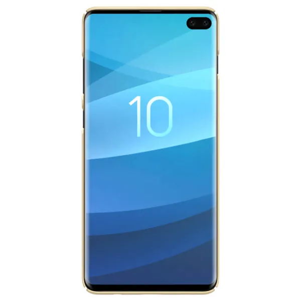 Чехол для смартфона Samsung Galaxy S10+ Nillkin/ Back/ PP/ Золотой photo 3