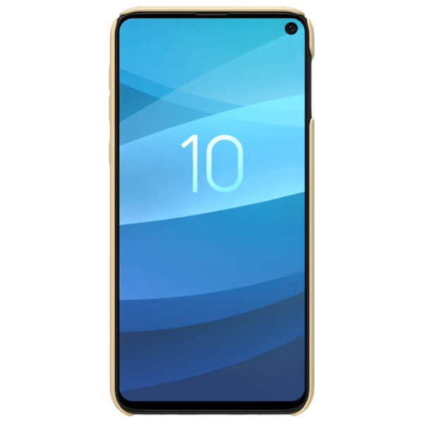Husă pentru smartphone Samsung Galaxy S10e Nillkin/ Back/ PP/ Gold photo 3