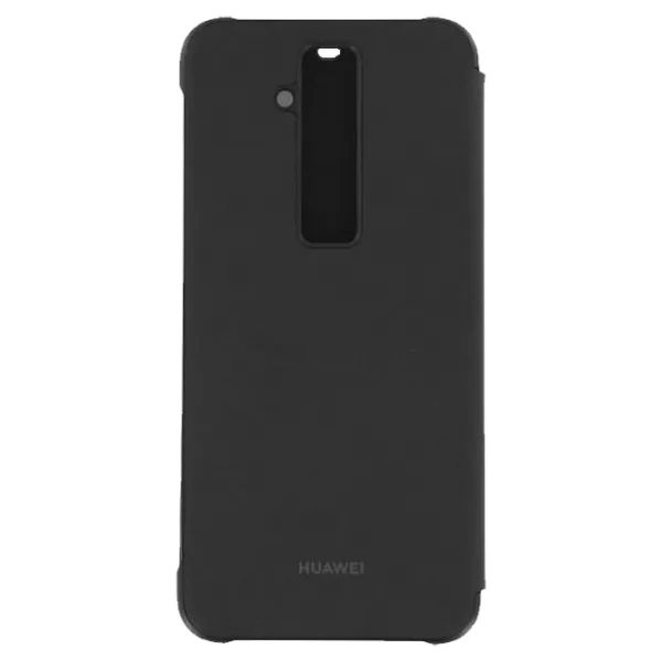 Husa Huawei Mate 10 Lite Original Flip Cover View/ PU/ Black photo 3