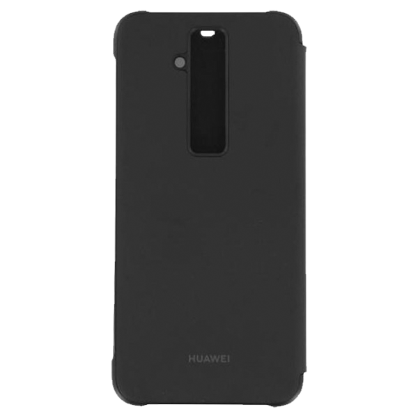 Husa Huawei Mate 10 Lite Original Flip Cover View/ PU/ Black photo 3